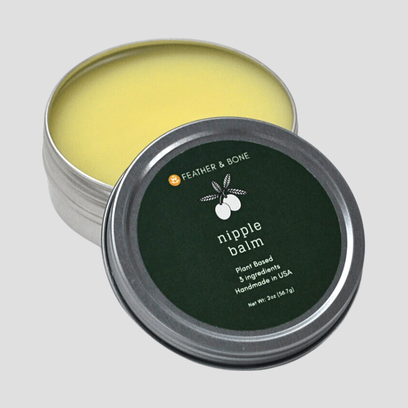 Nipple Balm - Feather & Bone Safe Skincare For Mama & Baby